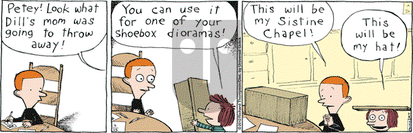 Cul de Sac on Thursday March 15, 2012 Comic Strip