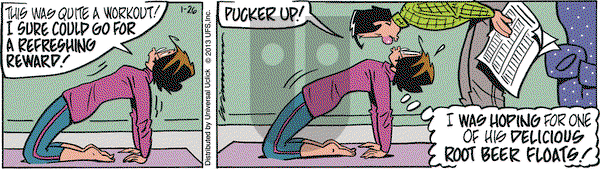 Rose is Rose on Saturday January 26, 2013 Comic Strip
