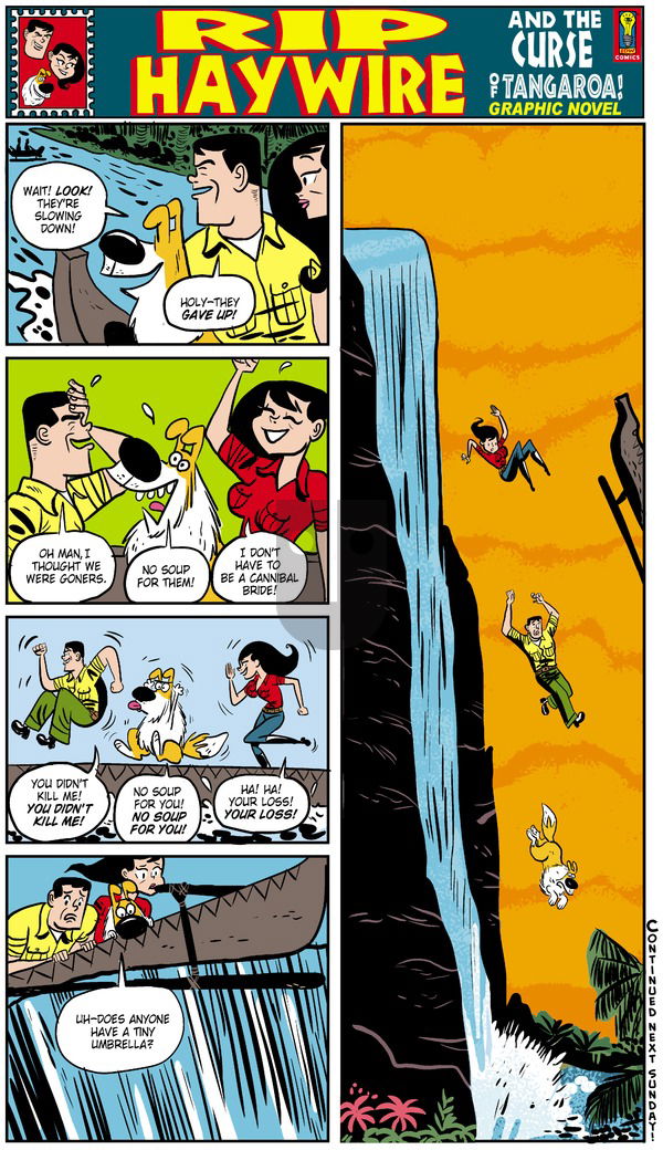 Rip Haywire on Sunday March 2, 2014 Comic Strip