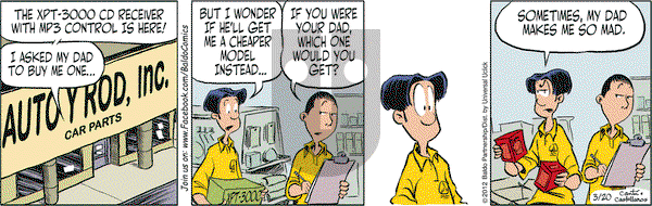 Baldo on Tuesday March 20, 2012 Comic Strip