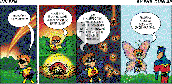 Ink Pen - Sunday September 18, 2011 Comic Strip