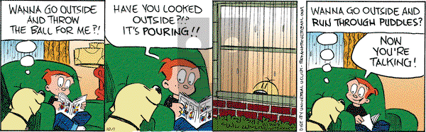Red and Rover on Saturday October 1, 2016 Comic Strip