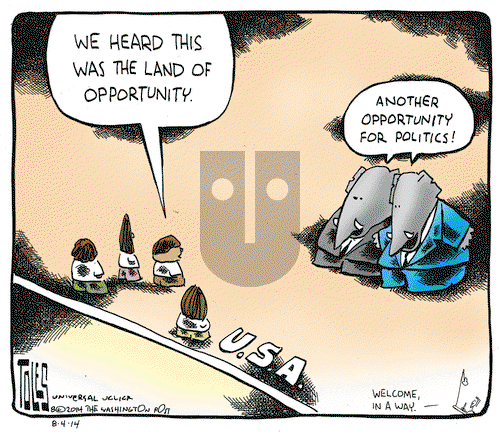 Tom Toles on Monday August 4, 2014 Comic Strip