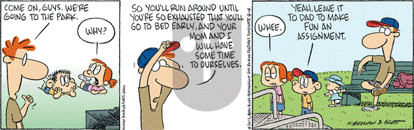 Baby Blues on Saturday August 4, 2012 Comic Strip