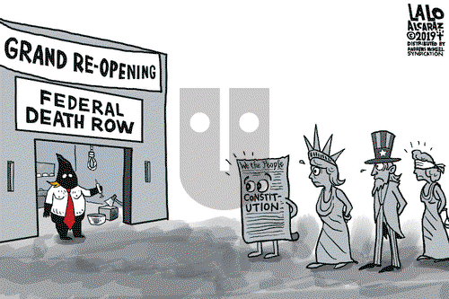 Lalo Alcaraz on Tuesday July 30, 2019 Comic Strip