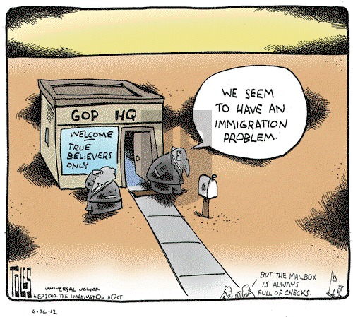 Tom Toles on Tuesday June 26, 2012 Comic Strip