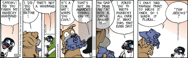 Get Fuzzy on Wednesday August 29, 2012 Comic Strip