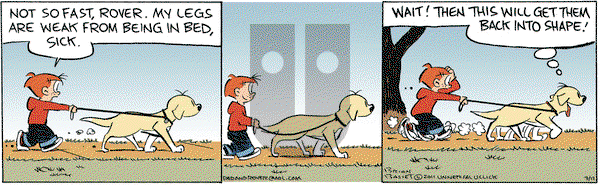 Red and Rover on Saturday March 12, 2011 Comic Strip