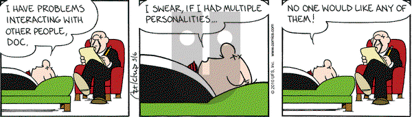 The Born Loser on Saturday March 6, 2010 Comic Strip