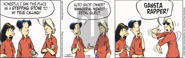 Baldo - Thursday April 16, 2009 Comic Strip