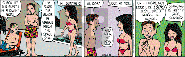 Luann on Monday August 26, 2013 Comic Strip