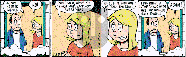 Adam@Home on Monday January 27, 2020 Comic Strip