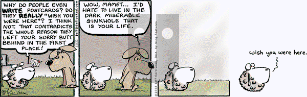 DeFlocked on Saturday November 22, 2008 Comic Strip
