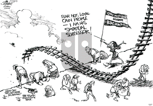 Pat Oliphant on Wednesday December 7, 2011 Comic Strip