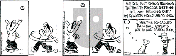 Red and Rover on Monday March 23, 2009 Comic Strip