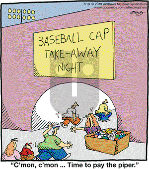 In the Bleachers on Friday July 19, 2019 Comic Strip