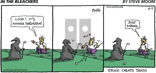 In the Bleachers - Sunday August 17, 2003 Comic Strip