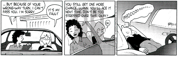 Luann on Saturday November 11, 2000 Comic Strip