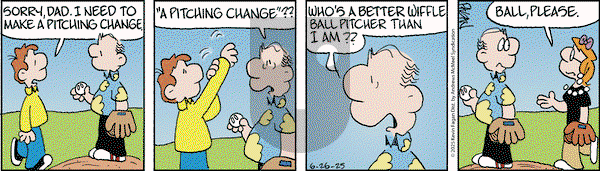 Drabble on Thursday June 26, 2025 Comic Strip