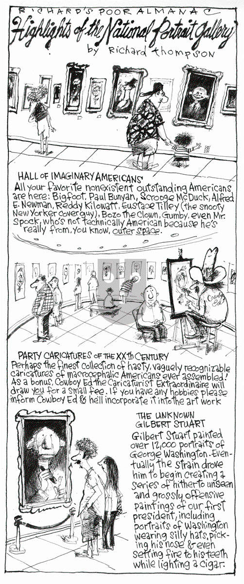 Richard's Poor Almanac on Saturday September 26, 2015 Comic Strip