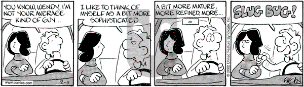 Drabble on Monday February 11, 2002 Comic Strip