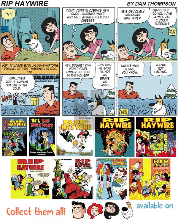 Rip Haywire on Sunday April 22, 2018 Comic Strip