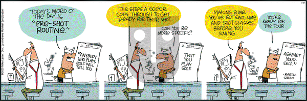 Mike du Jour - Saturday January 11, 2025 Comic Strip