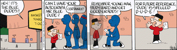 Drabble on Tuesday March 8, 2011 Comic Strip