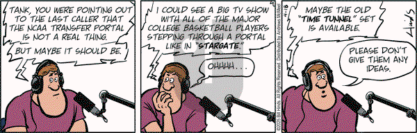 Tank McNamara on Friday April 18, 2025 Comic Strip
