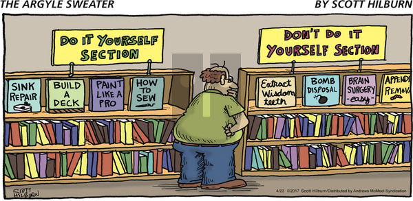 The Argyle Sweater on Sunday April 23, 2017 Comic Strip