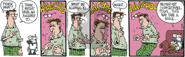 Monty on Thursday April 17, 2025 Comic Strip