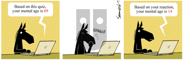 Dark Side of the Horse on Tuesday November 29, 2016 Comic Strip