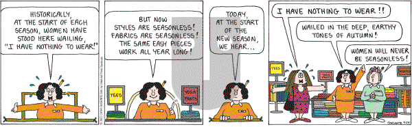 Cathy Classics - Monday September 24, 2007 Comic Strip