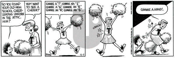 Grand Avenue on Thursday December 2, 1999 Comic Strip