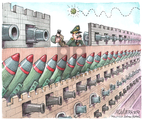 Matt Wuerker on Wednesday April 1, 2020 Comic Strip