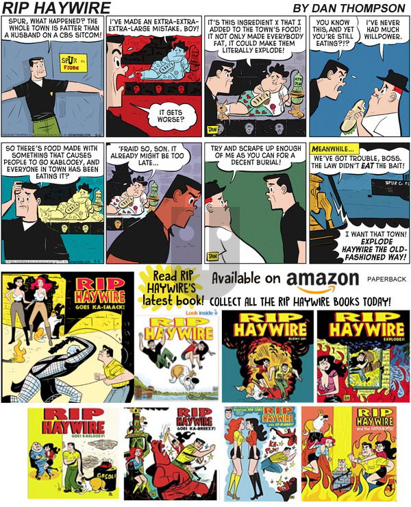 Rip Haywire on Sunday March 24, 2019 Comic Strip