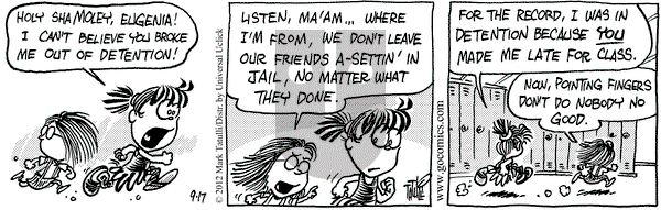 Heart of the City - Monday September 17, 2012 Comic Strip