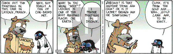 Get Fuzzy on Monday September 6, 2010 Comic Strip