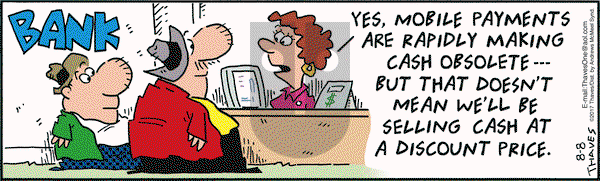 Frank and Ernest on Tuesday August 8, 2017 Comic Strip