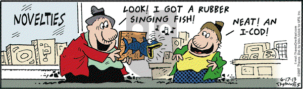 Frank and Ernest on Monday June 17, 2013 Comic Strip