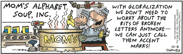 Frank and Ernest on Saturday October 6, 2007 Comic Strip