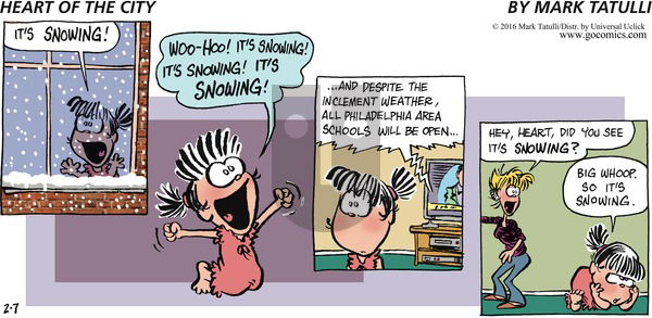 Heart of the City on Sunday February 7, 2016 Comic Strip