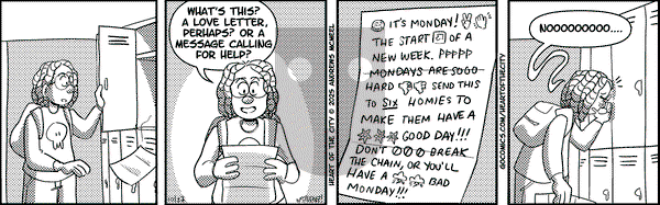Heart of the City on Monday October 27, 2025 Comic Strip