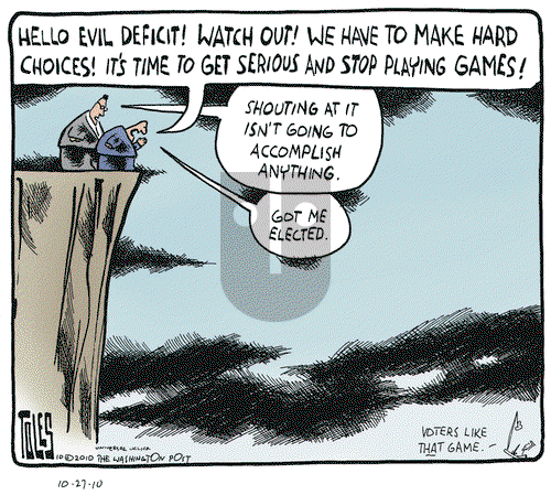 Tom Toles on Wednesday October 27, 2010 Comic Strip