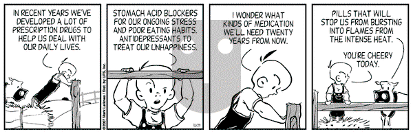 Cow and Boy Classics on Monday October 29, 2007 Comic Strip