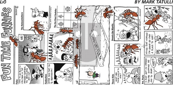 Lio on Sunday April 15, 2007 Comic Strip