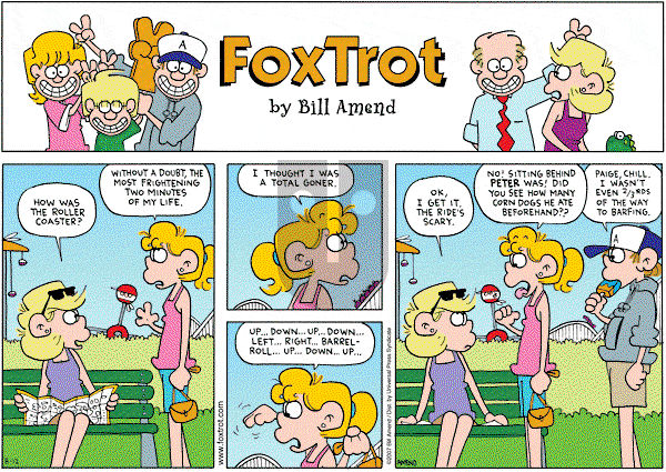 FoxTrot on Sunday August 12, 2007 Comic Strip