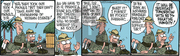 Monty on Monday February 15, 2021 Comic Strip