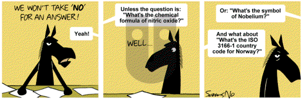 Dark Side of the Horse on Monday April 3, 2017 Comic Strip