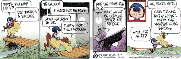 Non Sequitur on Monday March 14, 2016 Comic Strip